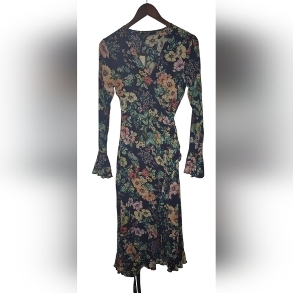 Do You Know Where You're Growing to Floral Dress Nasty Gal Size 4
